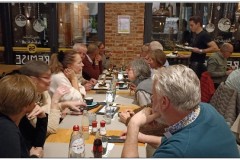 Remise 56 Beringen - aan de koffietafel.